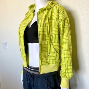 NWT AKIRA Neon Textured Hoodie M